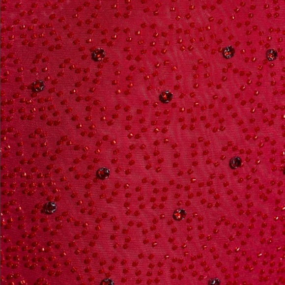 Oh Polly Colmar Embellished Plunge Neck Evening Gown - Picture 2 of 8